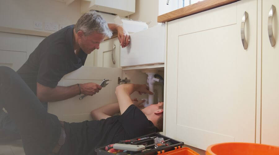 Professional burst pipe repair services in Crystal Spring, PA